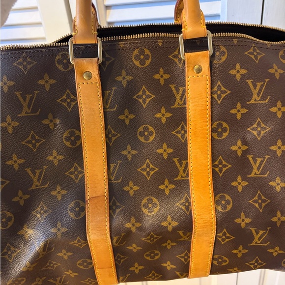 Final price - Louis Vuitton Keepall 45 Monogram Duffel Bag in Brown and Tan - Picture 15 of 15